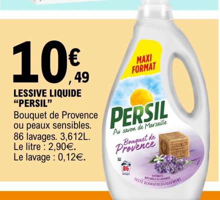 LESSIVE LIQUIDE PERSIL