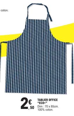 TABLIER OFFICE “ECO+”