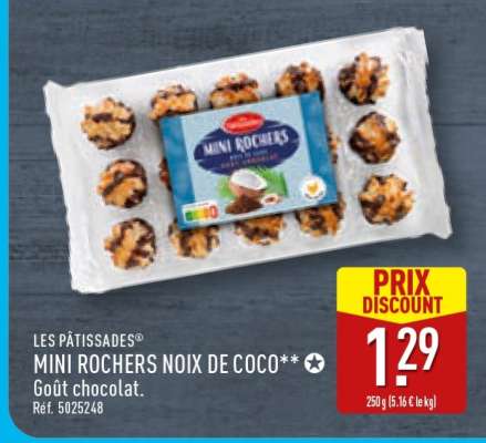 MINI ROCHERS NOIX DE COCO