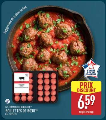 BOULETTES DE BŒUF