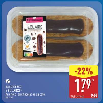 2 ÉCLAIRS