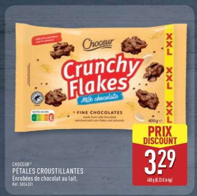 CHOCEUR PÉTALES CROUSTILLANTES