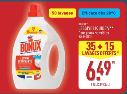 BONUX Lessive Liquide