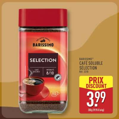 BARISSIMO CAFÉ SOLUBLE SÉLECTION