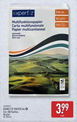 EXPERTIZ RAMETTE PAPIER A4