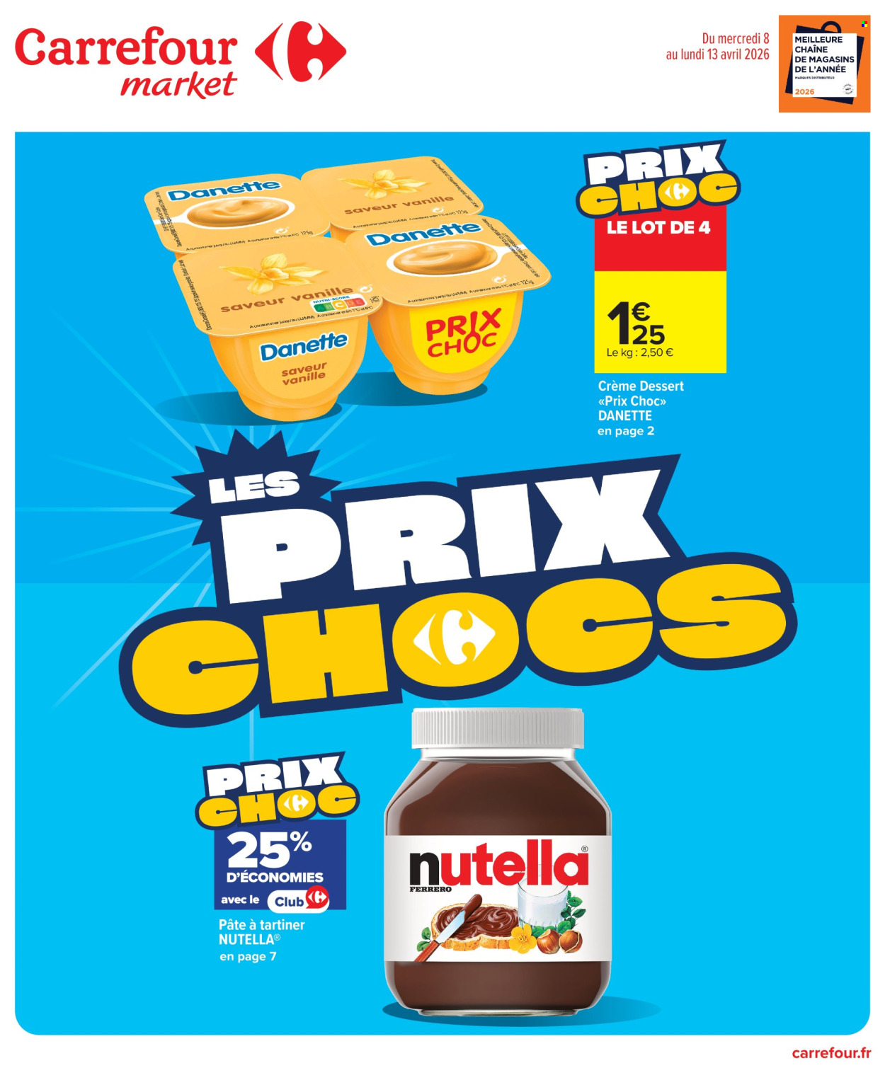 Catalogue Carrefour Market - 08/04/2026 - 13/04/2026. Page 1