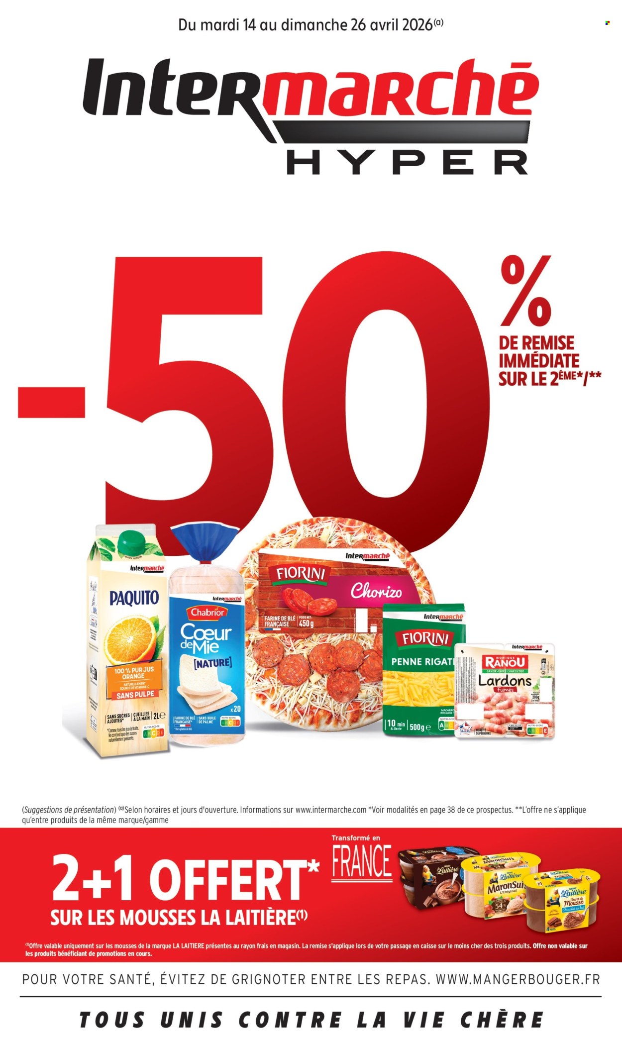 Catalogue Intermarché Hyper - 14/04/2026 - 26/04/2026. Page 1