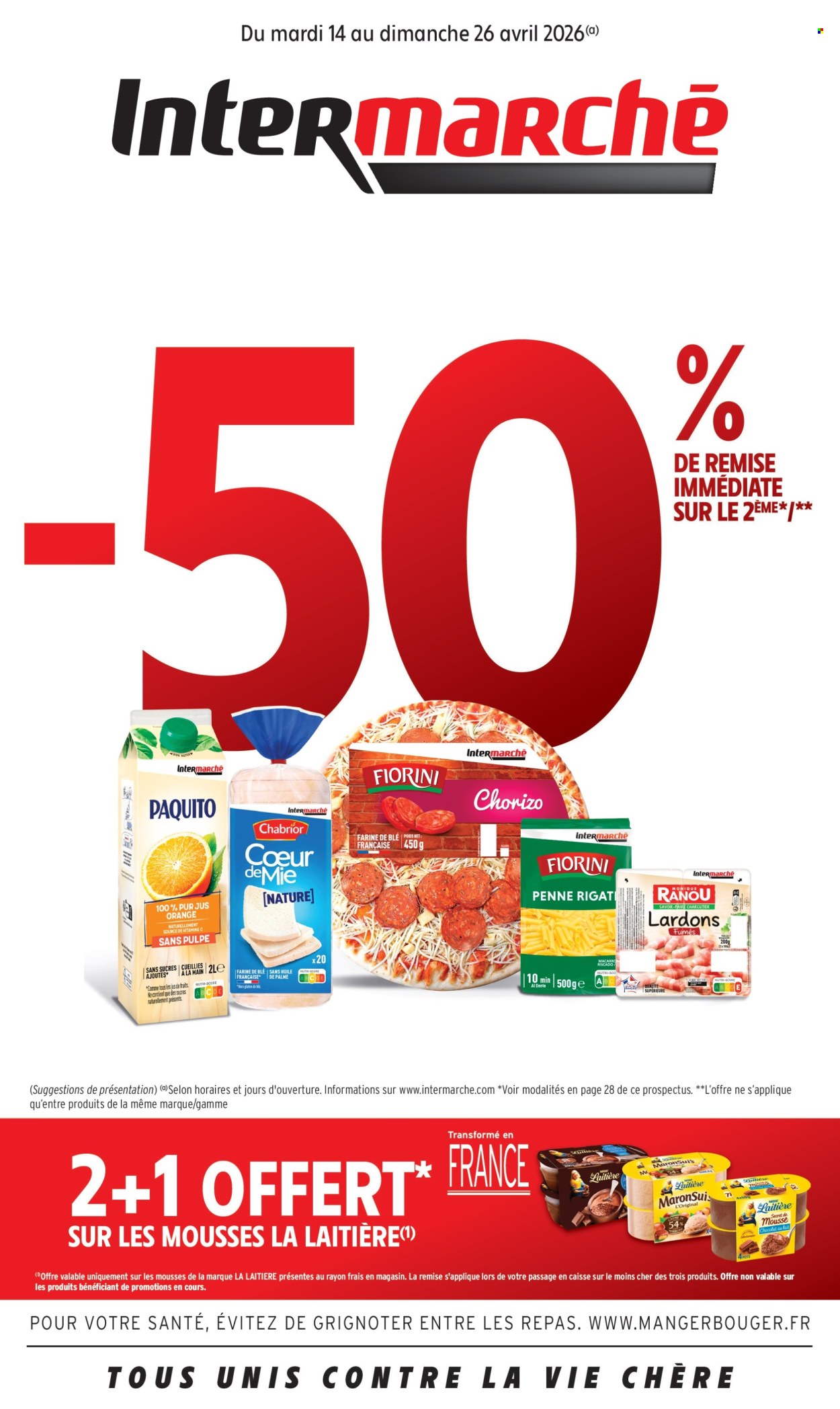 Catalogue Intermarché Super - 14/04/2026 - 26/04/2026. Page 1