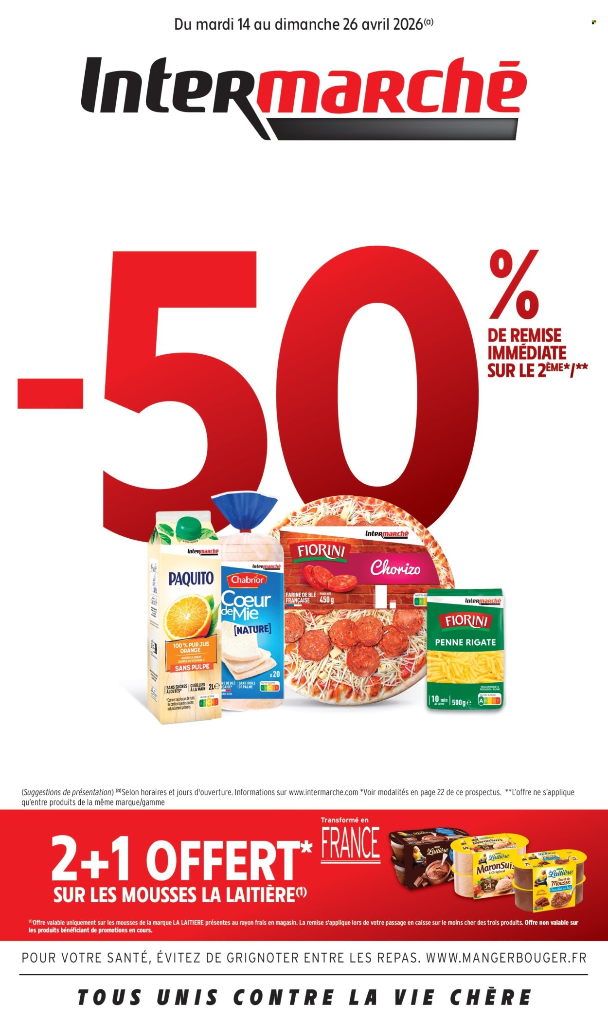 Catalogue Intermarché Contact - 14/04/2026 - 26/04/2026. Page 1