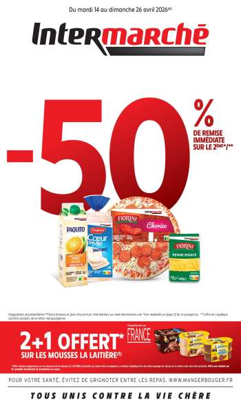 Catalogue Intermarché Contact - 14/04/2026 - 26/04/2026.