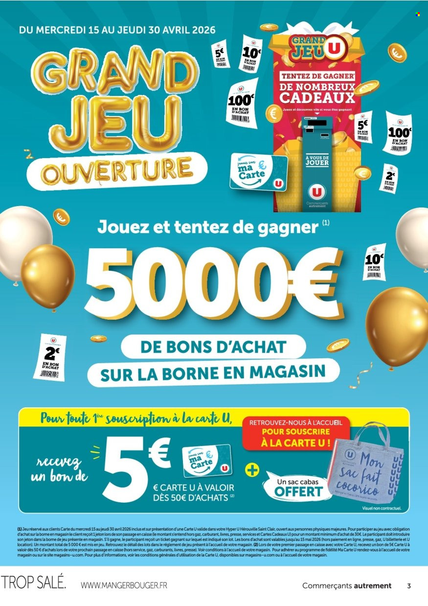 Catalogue HYPER U - 15/04/2026 - 30/04/2026. Page 3