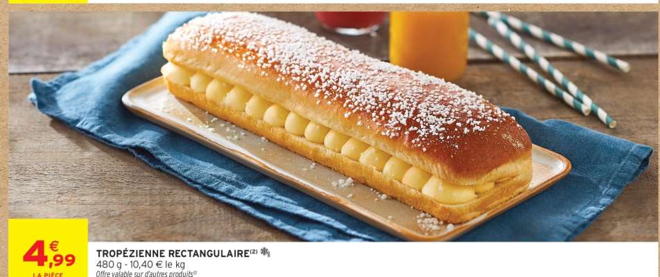 TROPEZIENNE RECTANGULAIRE