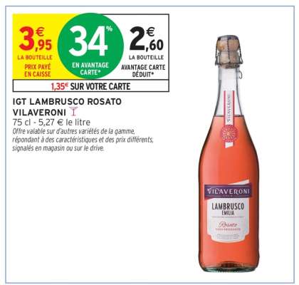 IGT Lambrusco Rosato Vilaveroni