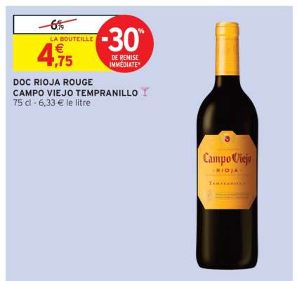 DOC Rioja Rouge Campo Viejo Tempranillo