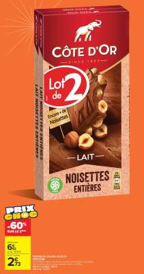 Côte d'Or Noisettes Entières