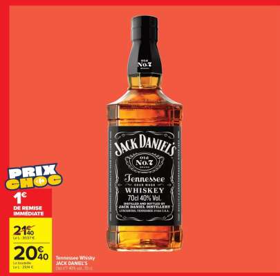 Tennessee Whisky JACK DANIEL’S