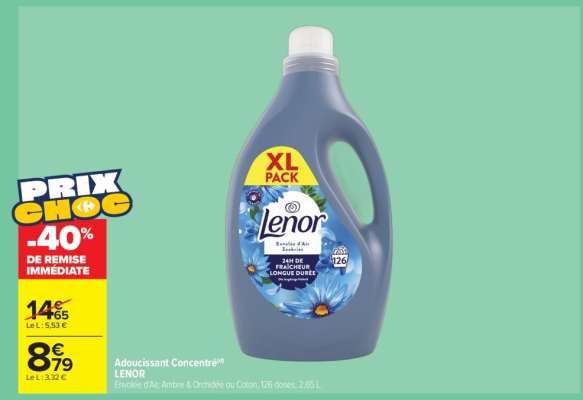 Adoucissant Concentré® LENOR