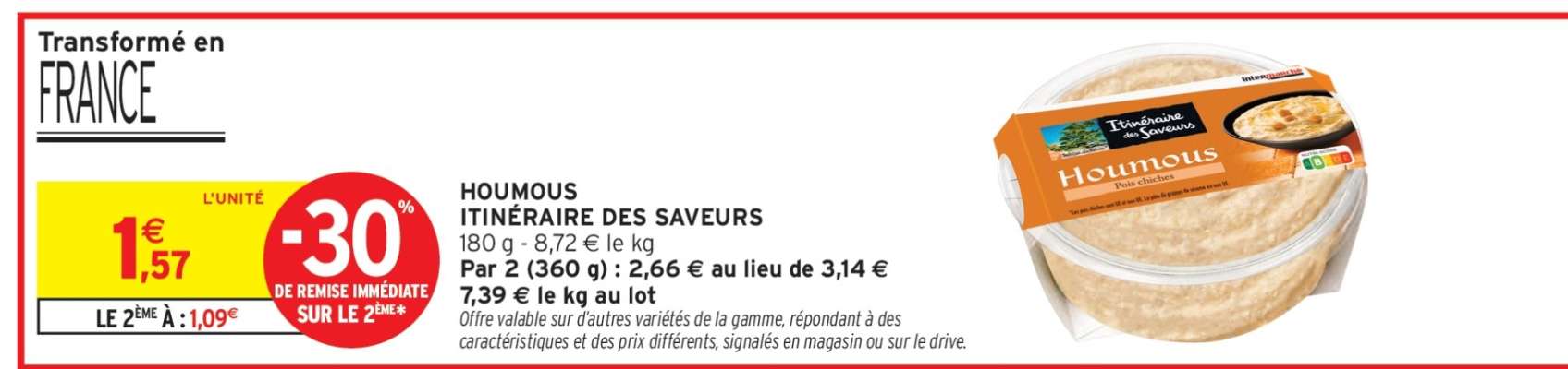 HOUMOUS ITINÉRAIRE DES SAVEURS