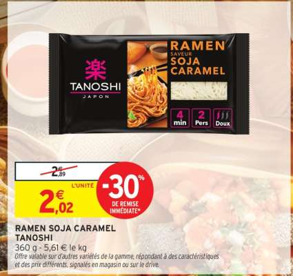 Ramen Soja Caramel Tanoshi