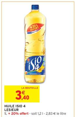 Huile Isio 4 Lesieur