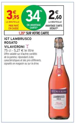 IGT Lambrusco Rosato Vilaveroni