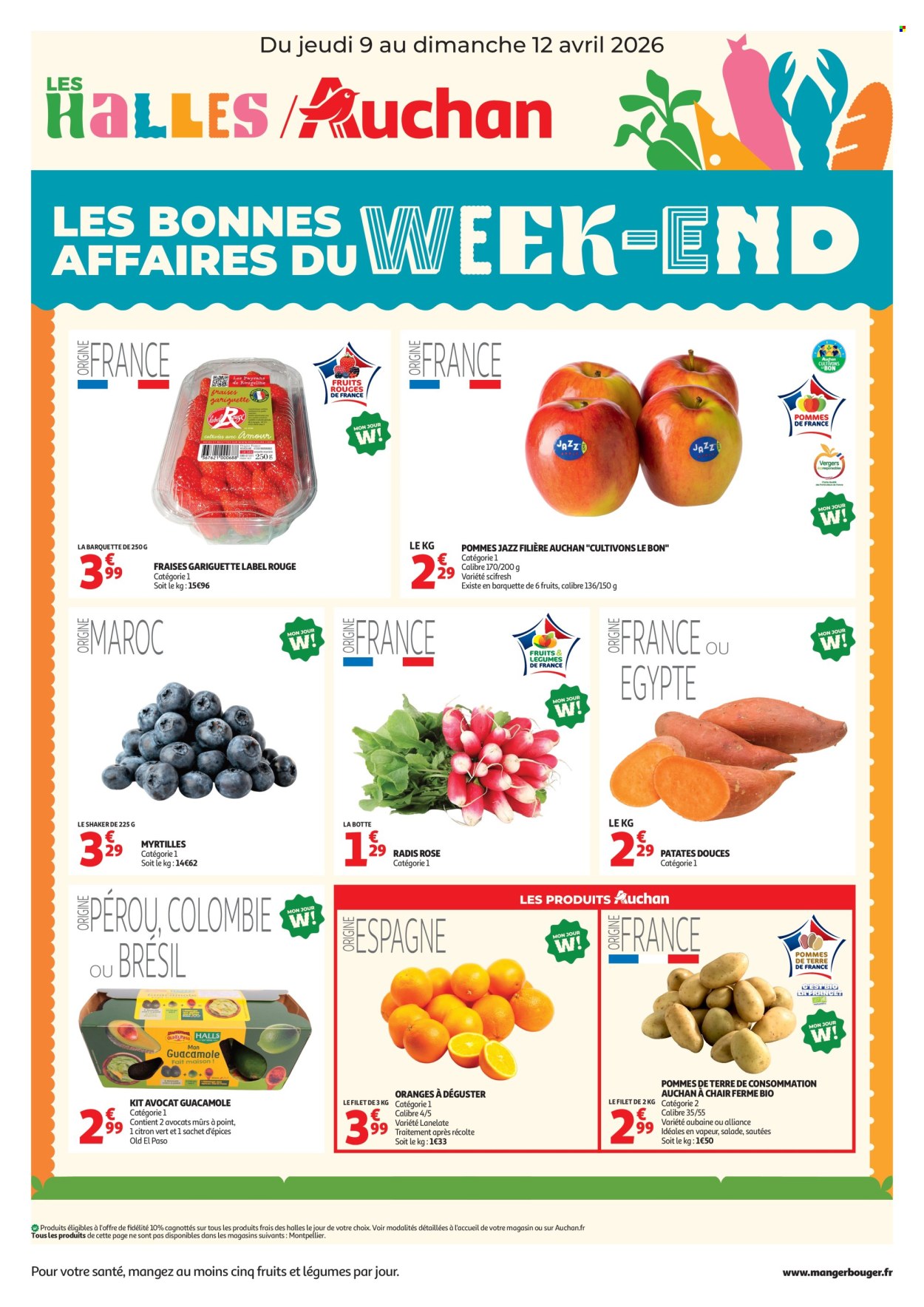 Catalogue Auchan - 09/04/2026 - 12/04/2026. Page 1