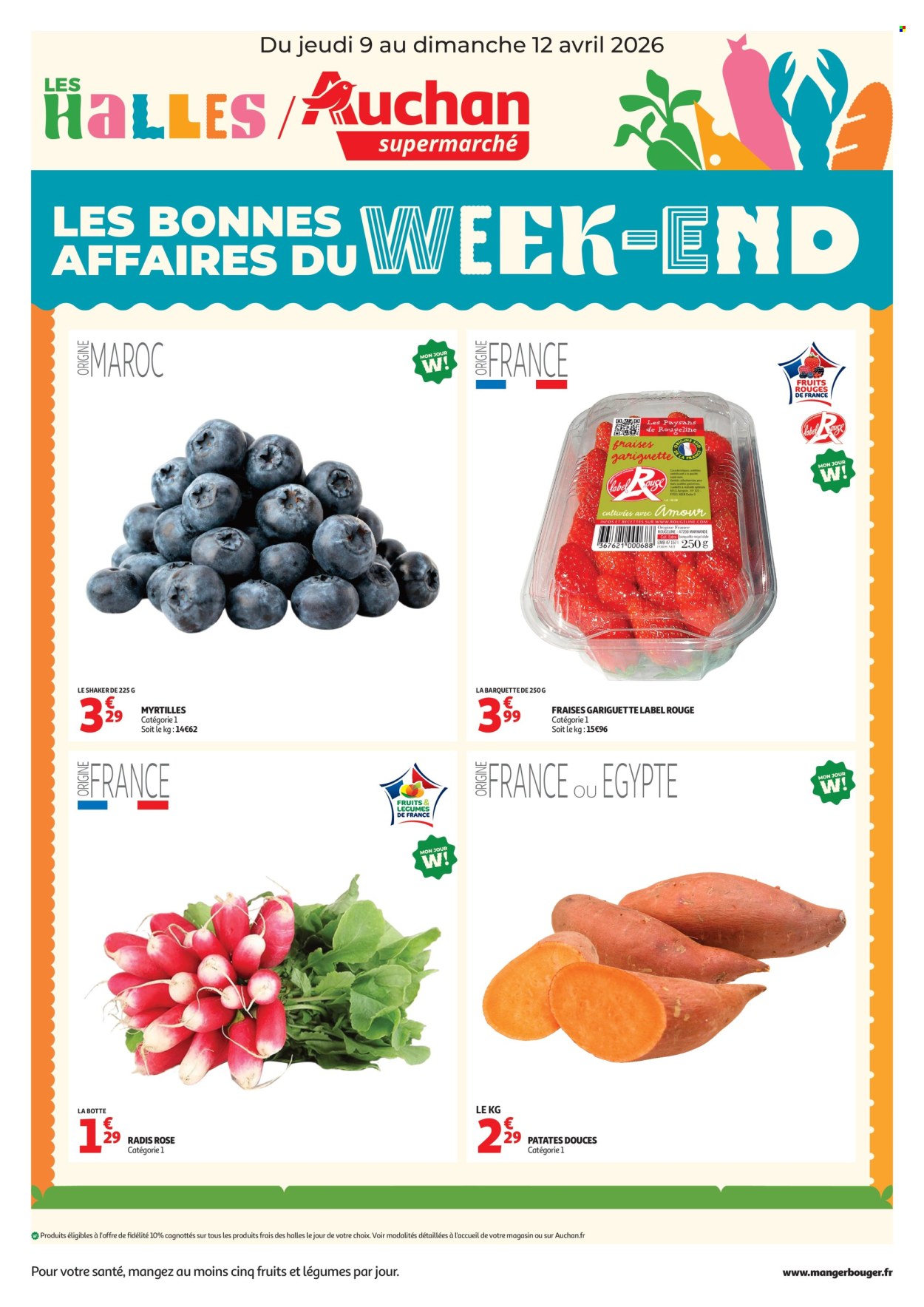 Catalogue Auchan - 09/04/2026 - 12/04/2026. Page 1