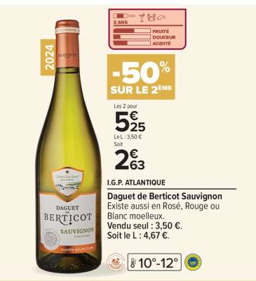Daguet de Berticot Sauvignon