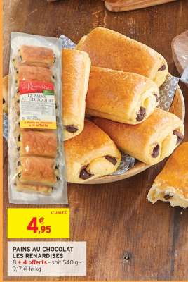 PAINS AU CHOCOLAT LES RENARDISES