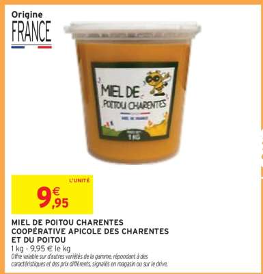 MIEL DE POITOU-CHARENTES