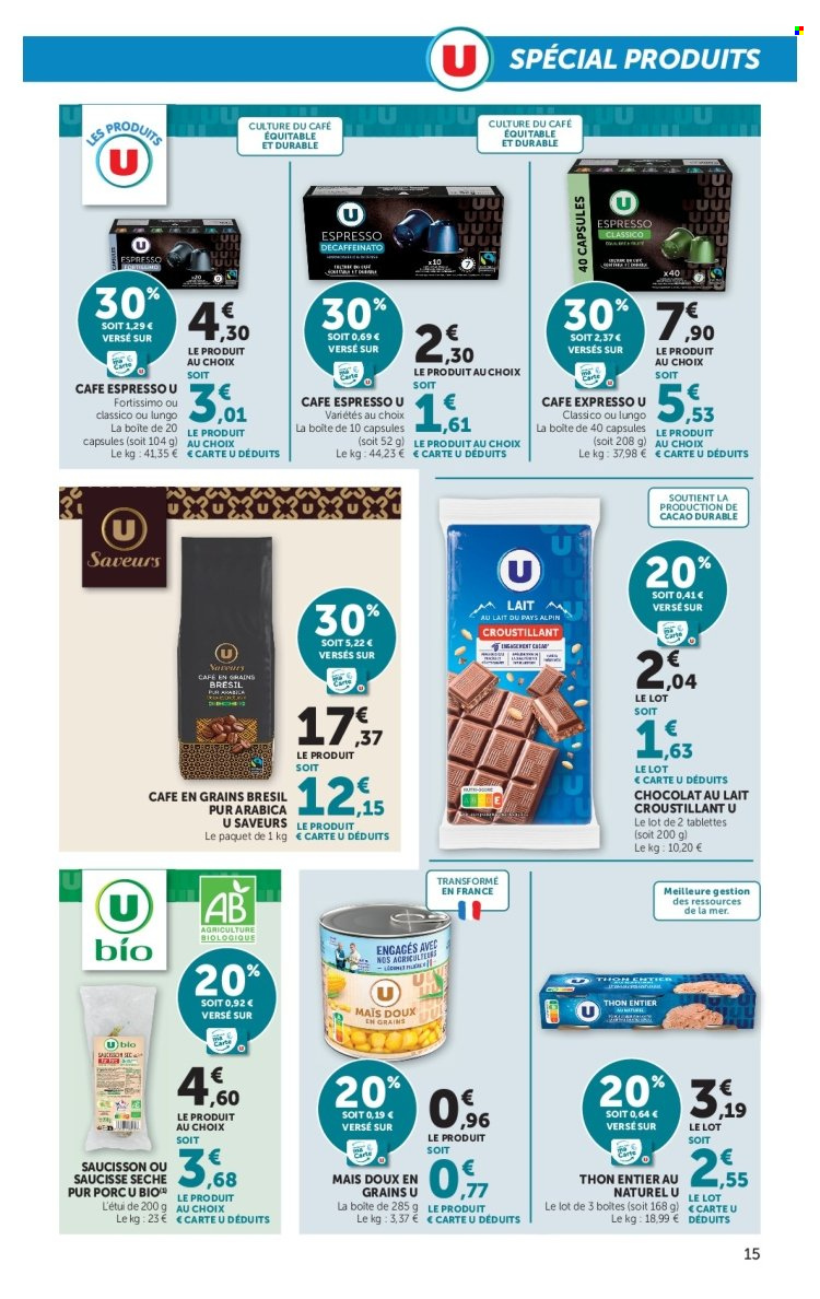 Catalogue SUPER U - 14/04/2026 - 26/04/2026. Page 15