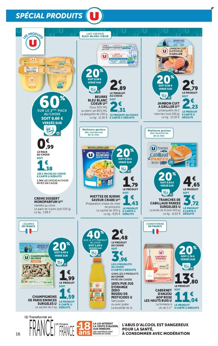 Catalogue SUPER U - 14/04/2026 - 26/04/2026. Page 16