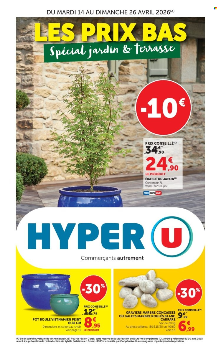 Catalogue HYPER U - 14/04/2026 - 26/04/2026. Page 1