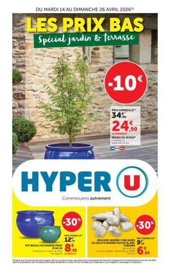 Catalogue HYPER U - 14/04/2026 - 26/04/2026.