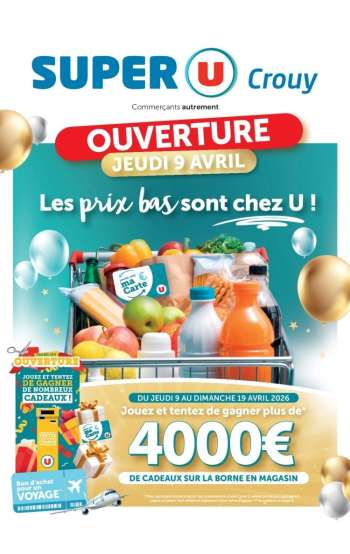Catalogue SUPER U - 09/04/2026 - 19/04/2026.