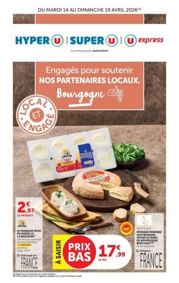 Catalogue Magasins U - 14/04/2026 - 19/04/2026.