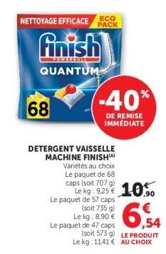 Detergent Vaisselle Machine Finish