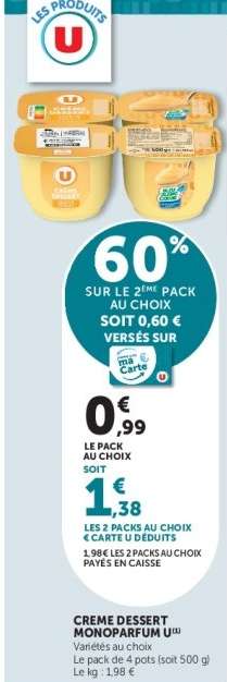 CREME DESSERT MONOPARFUM U