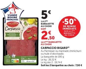 Carpaccio Bigard