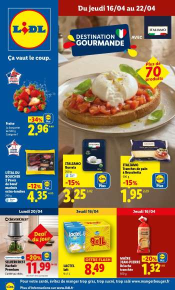 Catalogue Lidl - 16/04/2026 - 22/04/2026.