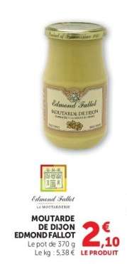 Moutarde de Dijon Edmond Fallot