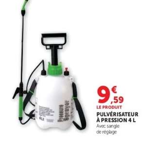 Pulvérisateur à pression 4 L