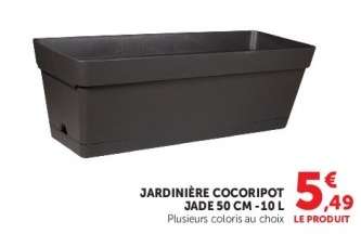 JARDINIÈRE COCORIPOT JADE 50 CM -10 L