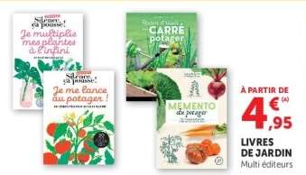 LIVRES DE JARDIN