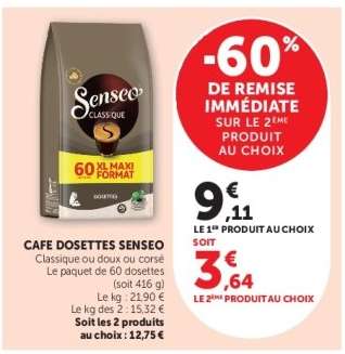 CAFE DOSETTES SENSEO