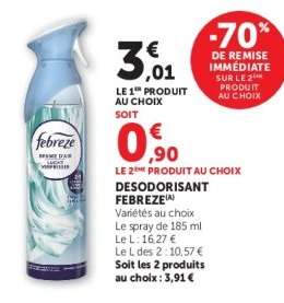DÉSODORISANT FEBREZE