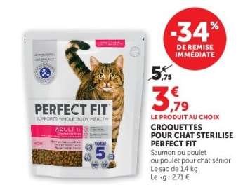 CROQUETTES POUR CHAT STERILISE PERFECT FIT