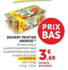 Dessert Fruitier Andros