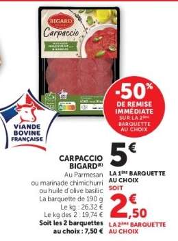 Carpaccio Bigard