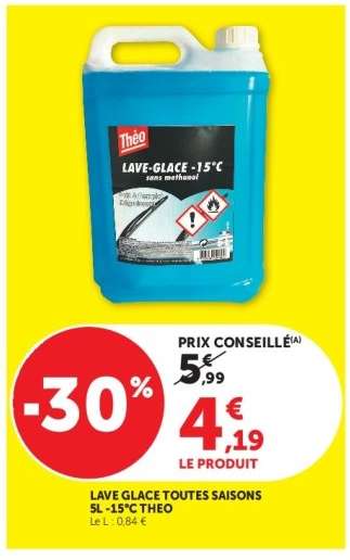 LAVE GLACE TOUTES SAISONS 5L -15°C THÉO